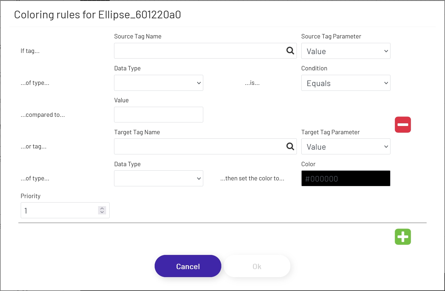Configure Coloring Rules