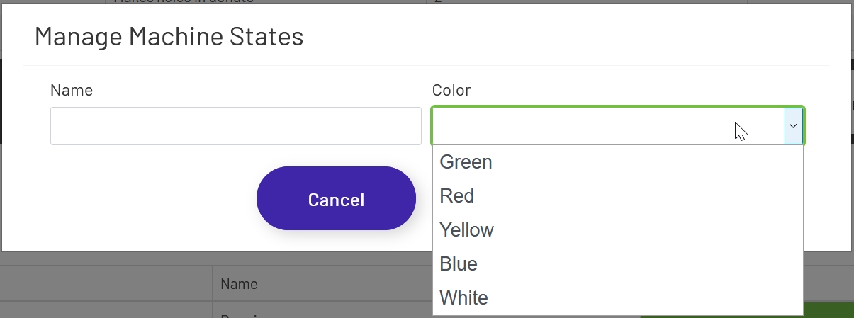 Downtime Machine State Editor