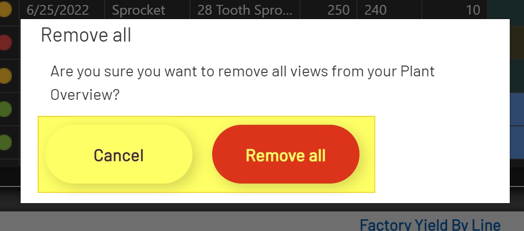 Remove All Modal
