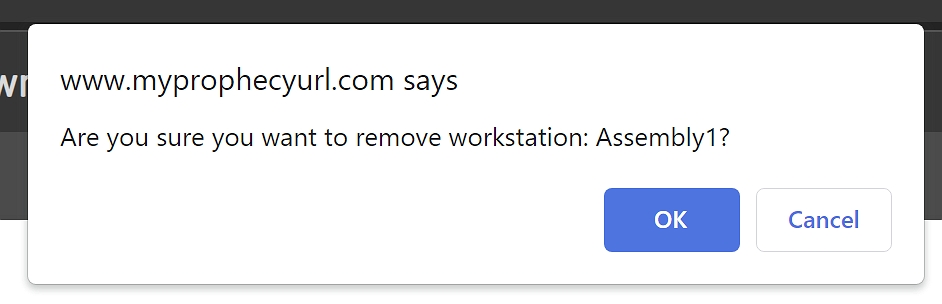 Remove WorkStation