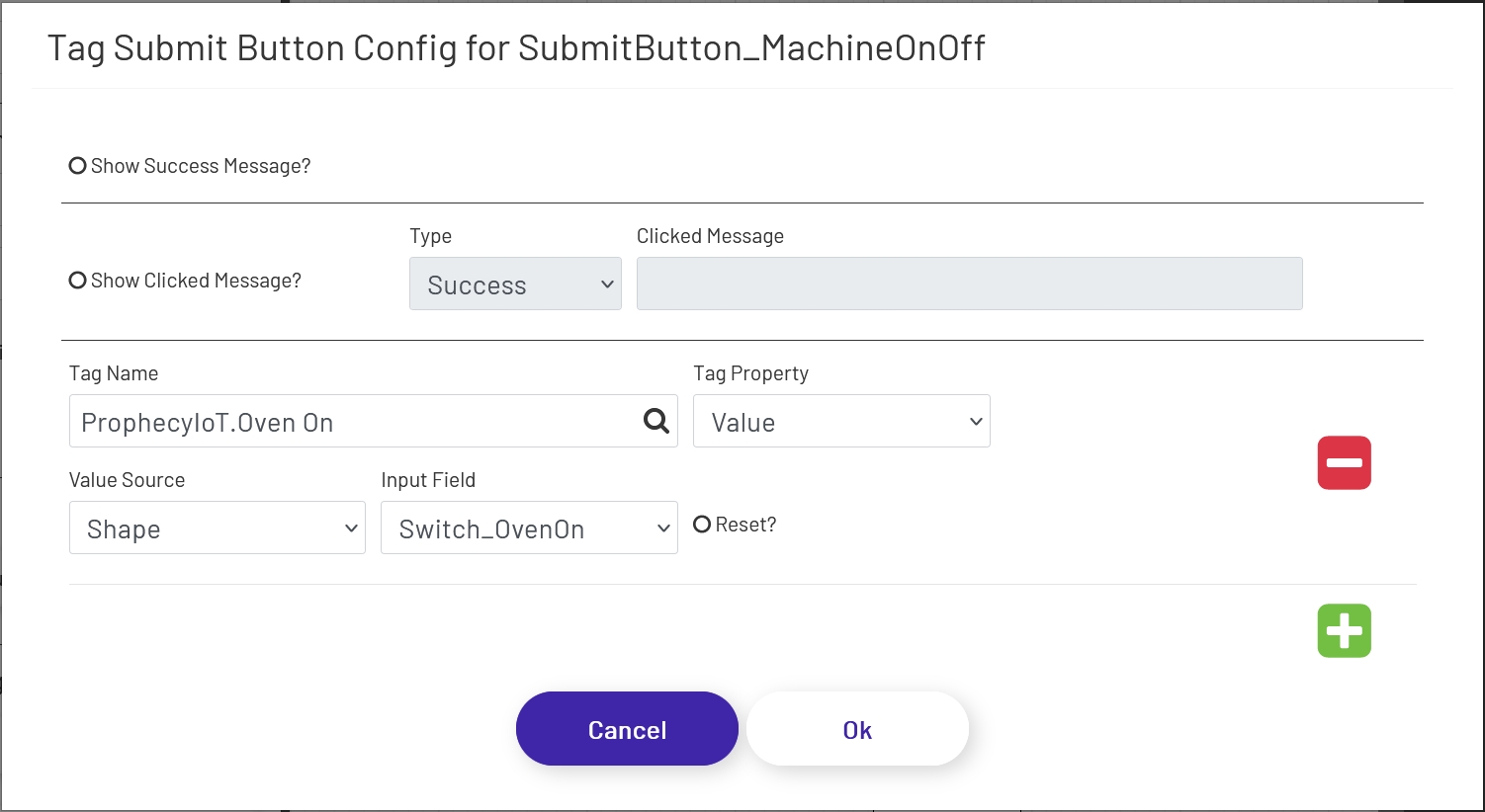 Demo Tag Submit Button