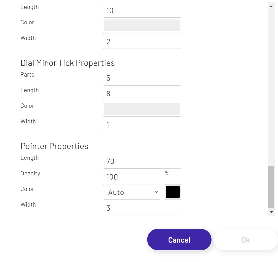 Gauge Chart Config 5