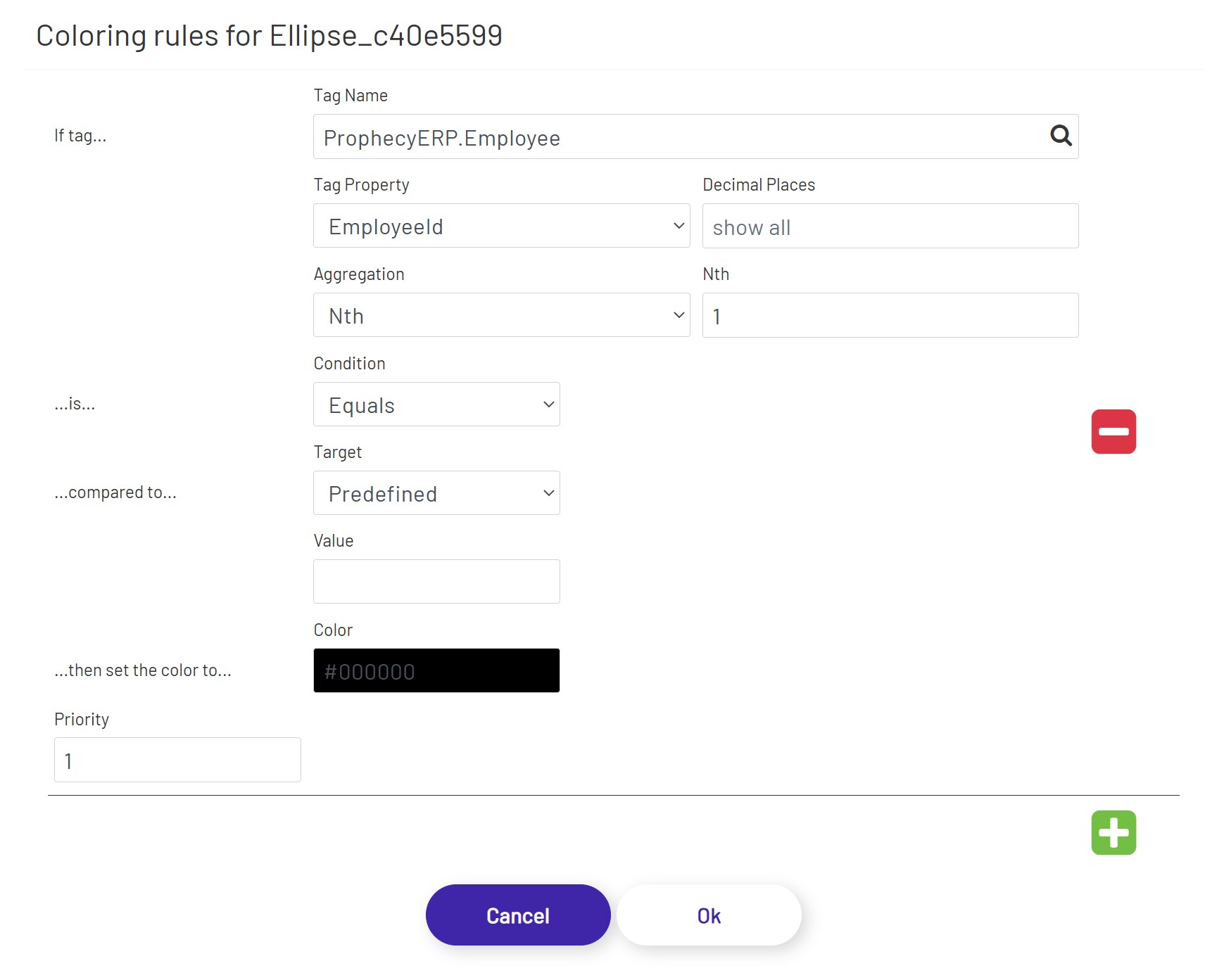 Configure Coloring Rules