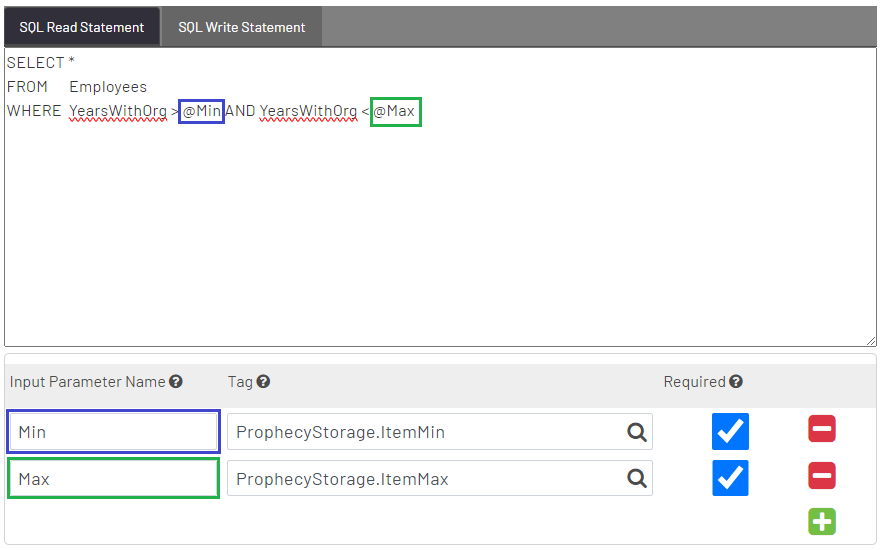 Property mapping section - read