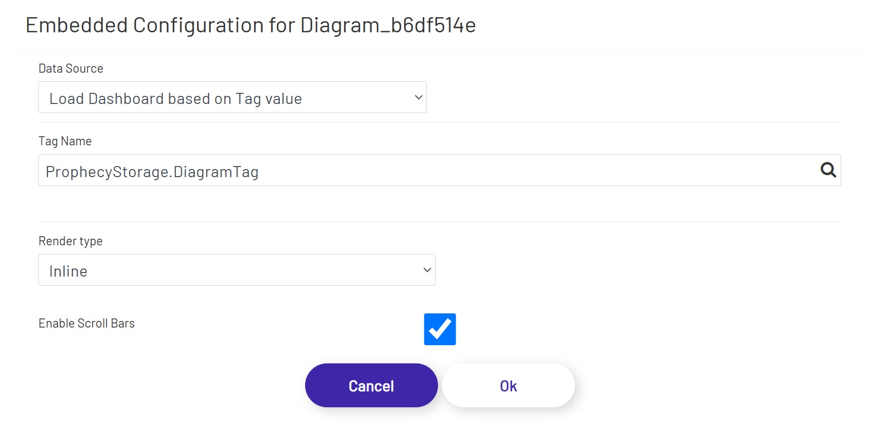 Load Dashboard Tag Value