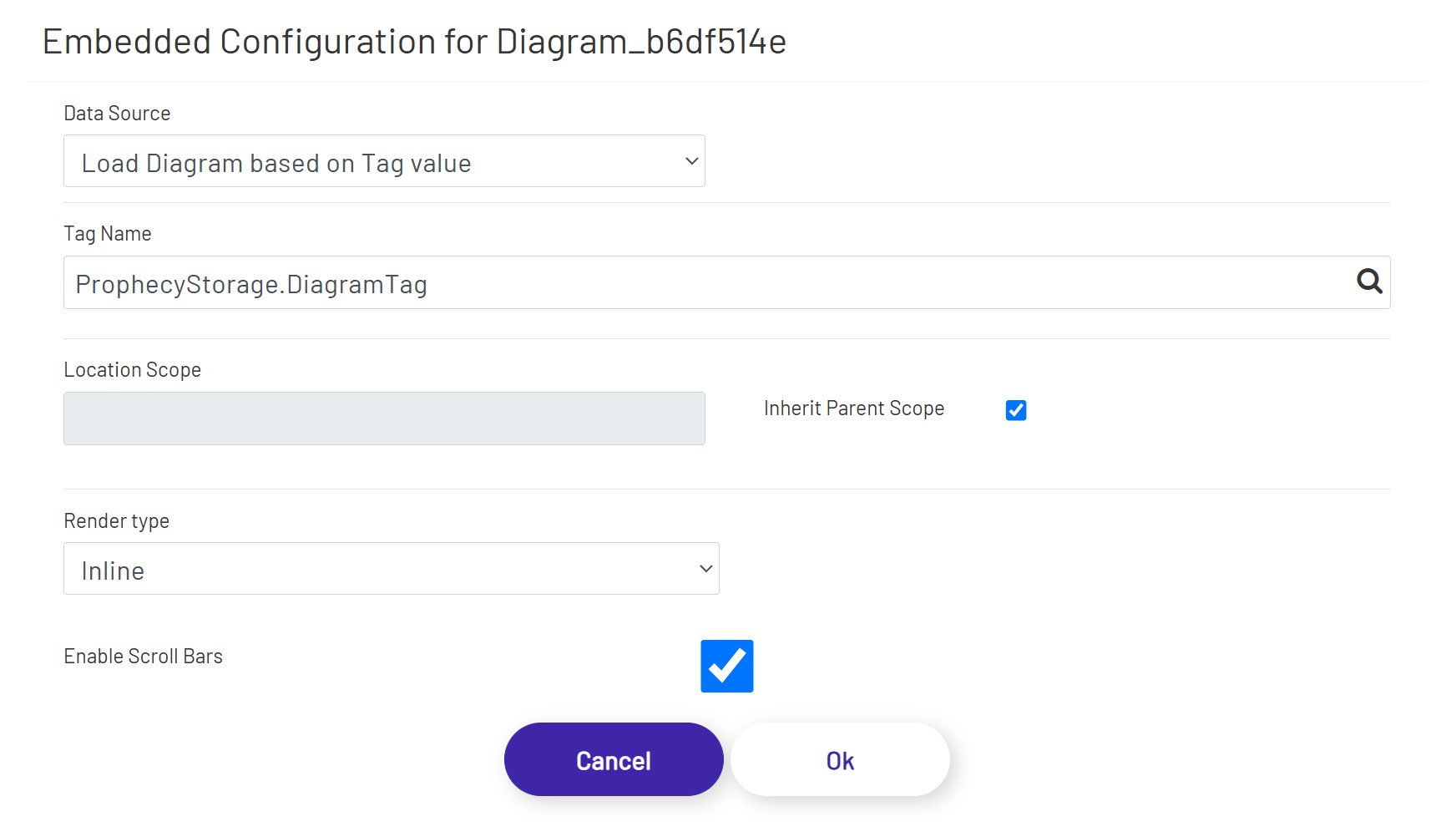 Load Diagram Tag Value