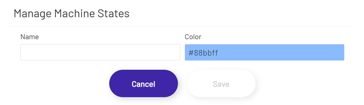 Downtime Machine State Editor