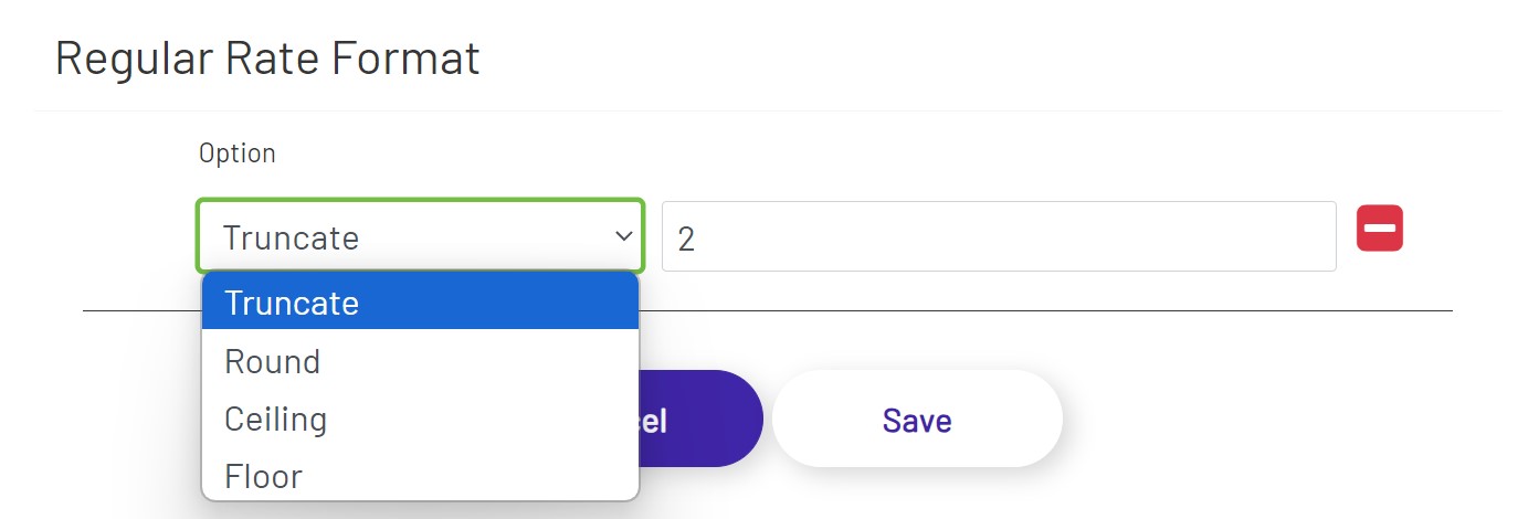 Mongoose Grid Config Format Number