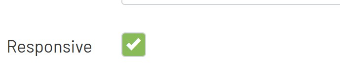 Responsive Checkbox