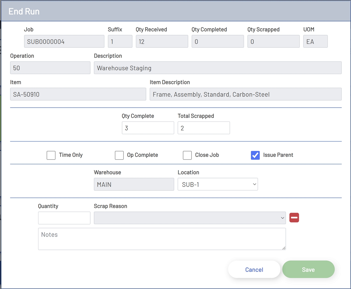Moves and Completions