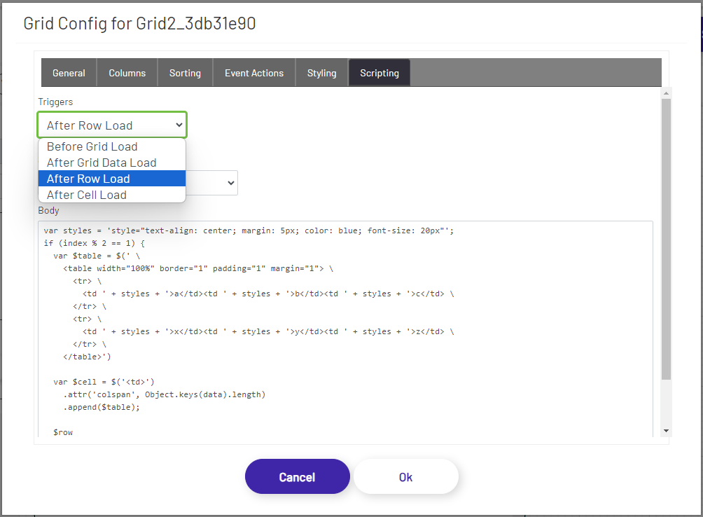 Unified Grid Config Scripting 1