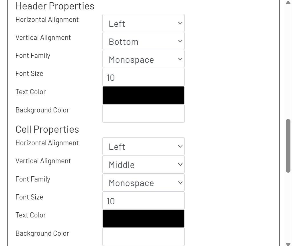 Unified Grid Config Styling 3